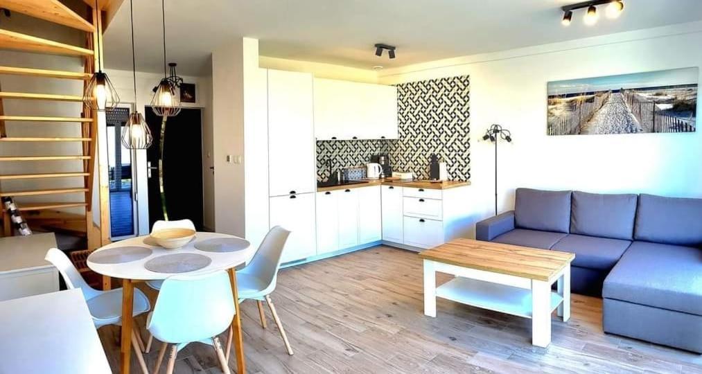 Apartamento Lesny Zakatek Jarosławiec Exterior foto